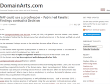 Tablet Screenshot of domainarts.com